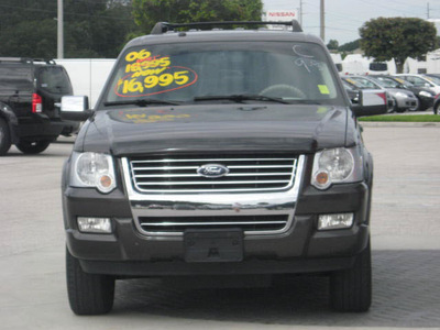 ford explorer 2006 pewter suv eddie bauer gasoline 6 cylinders rear wheel drive automatic 33884