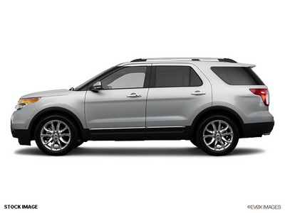 ford explorer 2012 silver suv limited gasoline 6 cylinders 2 wheel drive shiftable automatic 77388