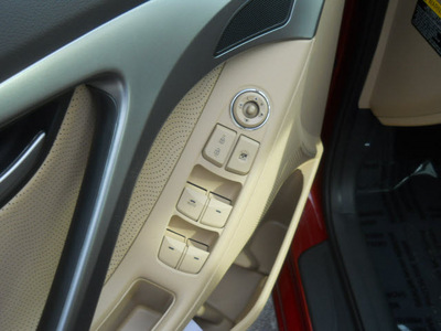 hyundai elantra 2012 red allure sedan gls gasoline 4 cylinders front wheel drive automatic 99208