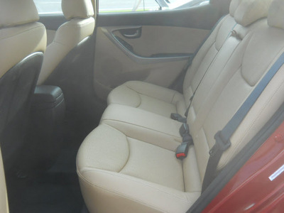 hyundai elantra 2012 red allure sedan gls gasoline 4 cylinders front wheel drive automatic 99208