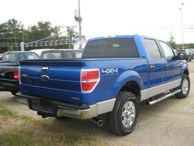 ford f 150 2011 blue flex fuel 8 cylinders 4 wheel drive 6 speed automatic 62863