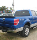 ford f 150 2011 blue flex fuel 8 cylinders 4 wheel drive 6 speed automatic 62863
