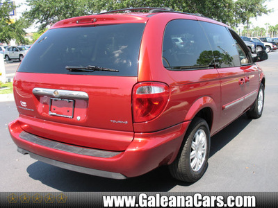 chrysler town and country 2006 red van touring gasoline 6 cylinders front wheel drive 4 speed automatic 33912