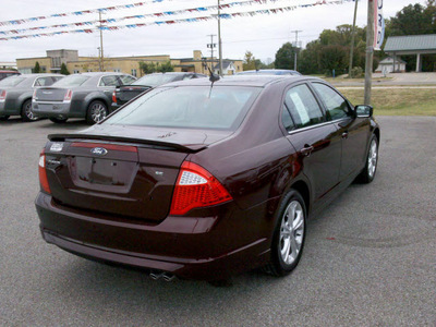 ford fusion 2012 dk  red sedan se gasoline 4 cylinders front wheel drive 6 speed automatic 62863
