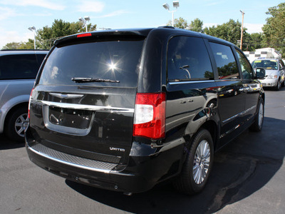 chrysler town and country 2012 black van limited flex fuel 6 cylinders front wheel drive automatic 07730