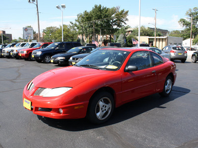 pontiac sunfire 2003 red coupe gasoline 4 cylinders dohc front wheel drive automatic 07730