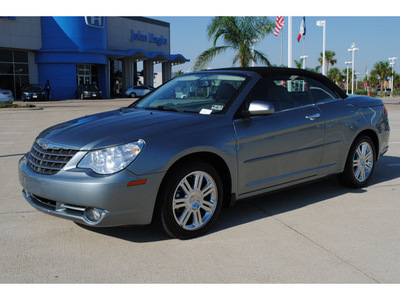 chrysler sebring 2008 silver limited gasoline 6 cylinders front wheel drive shiftable automatic 77065