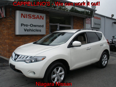 nissan murano 2009 white suv sl gasoline 6 cylinders all whee drive automatic 14094