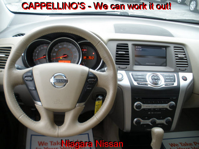 nissan murano 2009 white suv sl gasoline 6 cylinders all whee drive automatic 14094