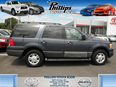 ford expedition 2005 blue suv xlt gasoline 8 cylinders rear wheel drive automatic 34788