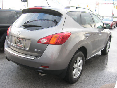 nissan murano 2009 lt  gray suv s gasoline 6 cylinders all whee drive automatic 45840