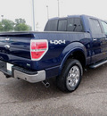 ford f 150 2010 blue pickup truck cc lariat 4x4 flex fuel 8 cylinders 4 wheel drive automatic 56301
