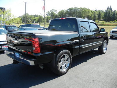 chevrolet silverado 1500 classic 2007 black pickup truck 3lt flex fuel 8 cylinders 4 wheel drive 4 speed automatic 55391