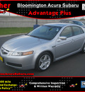 acura tl 2006 silver sedan w xm gasoline 6 cylinders front wheel drive automatic 55420