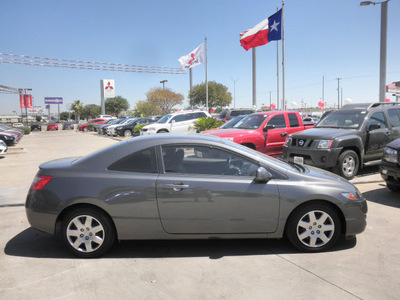 honda civic 2010 dk  gray coupe lx gasoline 4 cylinders front wheel drive automatic 78238