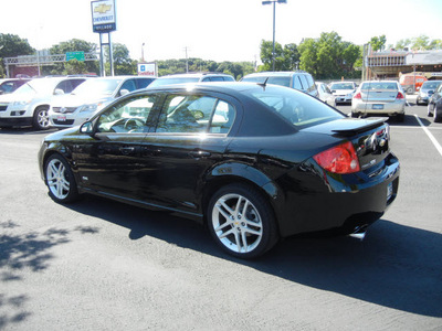 chevrolet cobalt 2009 black sedan ss gasoline 4 cylinders front wheel drive 5 speed manual 55391