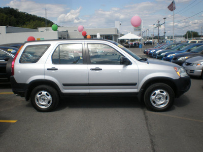 honda cr v 2003 silver suv lx gasoline 4 cylinders dohc all whee drive automatic with overdrive 13502
