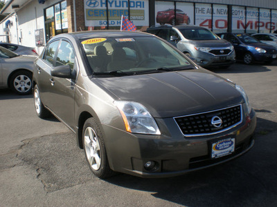 nissan sentra 2008 brown sedan gasoline 4 cylinders front wheel drive automatic 13502