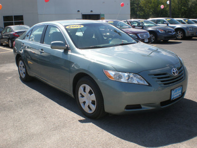 toyota camry 2009 green sedan gasoline 4 cylinders front wheel drive automatic 13502