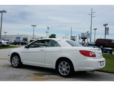 chrysler sebring 2008 white limited gasoline 6 cylinders front wheel drive automatic 33870