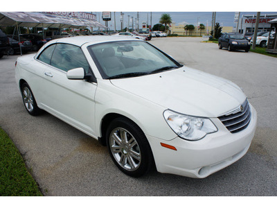 chrysler sebring 2008 white limited gasoline 6 cylinders front wheel drive automatic 33870