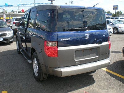 honda element 2003 blue suv ex gasoline 4 cylinders dohc all whee drive automatic with overdrive 13502