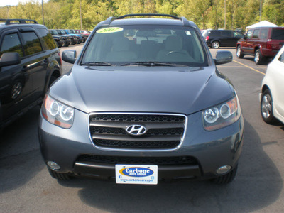 hyundai santa fe 2007 blue suv gasoline 6 cylinders all whee drive automatic 13502