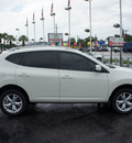 nissan rogue 2008 off white wagon sl gasoline 4 cylinders front wheel drive automatic 33021
