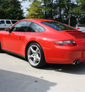 porsche 911 2008 red coupe carrera 4s gasoline 6 cylinders 6 speed manual 27616