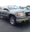 gmc sierra 1500 2011 gray pickup truck sl flex fuel 8 cylinders 2 wheel drive automatic with overdrive 28557