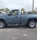 gmc sierra 1500 2011 gray work truck flex fuel 8 cylinders 4 wheel drive automatic with overdrive 28557