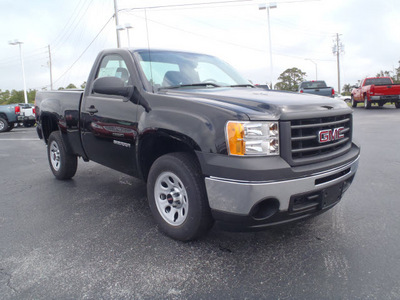 gmc sierra 1500 2011 black work truck flex fuel 8 cylinders 2 wheel drive automatic with overdrive 28557