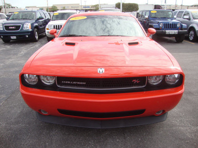 dodge challenger 2009 orange coupe r t gasoline 8 cylinders rear wheel drive automatic 60443