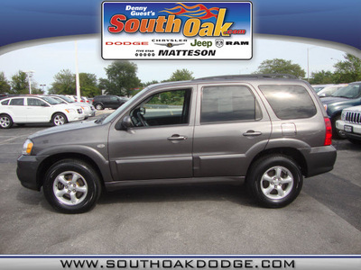 mazda tribute 2006 gray suv s gasoline 6 cylinders all whee drive automatic 60443