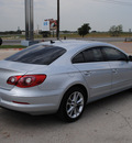 volkswagen cc 2009 silver sedan gasoline 4 cylinders front wheel drive automatic 76087