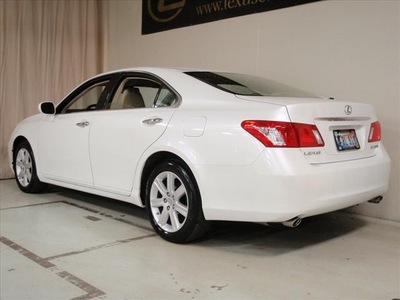 lexus es 350 2009 white sedan 3 5 gasoline 6 cylinders front wheel drive 6 speed automatic 55391