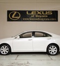 lexus es 350 2009 white sedan 3 5 gasoline 6 cylinders front wheel drive 6 speed automatic 55391