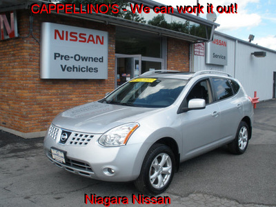 nissan rogue 2008 silver suv sl gasoline 4 cylinders all whee drive automatic 14094
