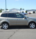 subaru forester 2009 gold suv 2 5 x gasoline 4 cylinders all whee drive autostick 55811