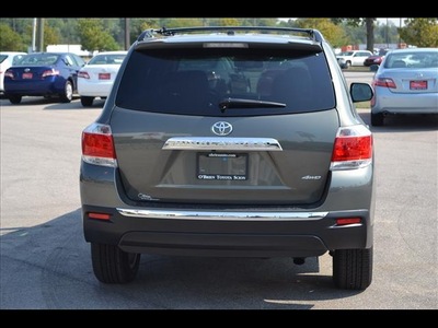 toyota highlander 2012 green suv limi gasoline 6 cylinders all whee drive 5 speed automatic 46219