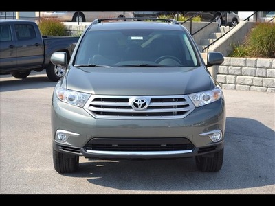 toyota highlander 2012 green suv limi gasoline 6 cylinders all whee drive 5 speed automatic 46219