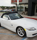 bmw z4 2008 white 3 0si gasoline 6 cylinders rear wheel drive shiftable automatic 76210