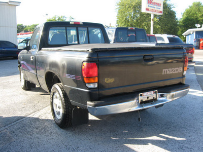 mazda b series pickup 1996 black pickup truck b2300 se gasoline 4 cylinders rear wheel drive 4 speed with overdrive 45840