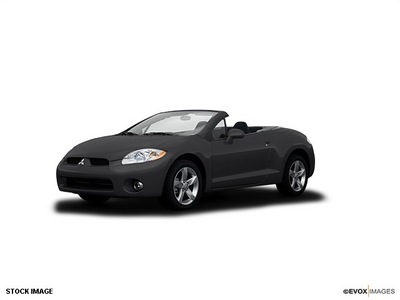 mitsubishi eclipse spyder 2008 black gs gasoline 4 cylinders front wheel drive automatic 44060