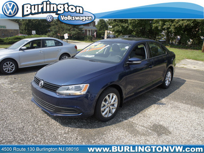 volkswagen jetta 2012 blue sedan se gasoline 5 cylinders front wheel drive 6 speed automatic 08016