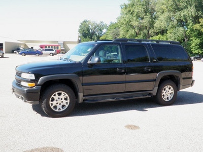 chevrolet suburban 2004 black suv z71 4wd flex fuel 8 cylinders 4 wheel drive automatic 55318