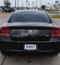 dodge charger 2006 black sedan rt gasoline 8 cylinders rear wheel drive automatic 76087