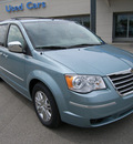 chrysler town and country 2008 lt  blue van limited gasoline 6 cylinders front wheel drive automatic 46219