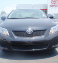 toyota corolla 2010 black sedan le gasoline 4 cylinders front wheel drive automatic 34788