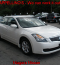 nissan altima 2009 white sedan s gasoline 4 cylinders front wheel drive automatic 14094